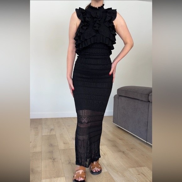 Ronny Kobo Collection Dresses & Skirts - Ronny kobo bethanny crochet dress, size small NWT